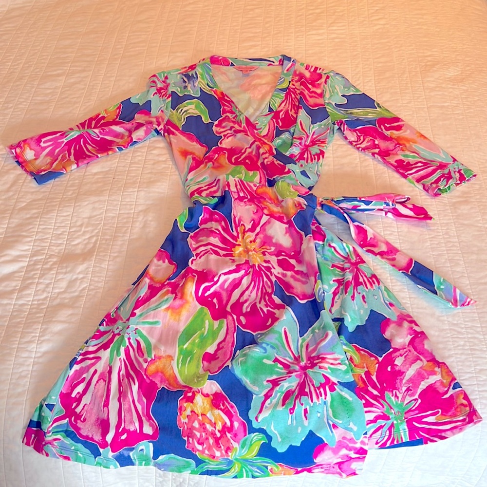 Lilly Pulitzer wrap dress